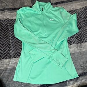 Nike Women's Aqua Long Sleeve Top